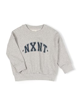 Nixnut Logo  Sweater - Grey