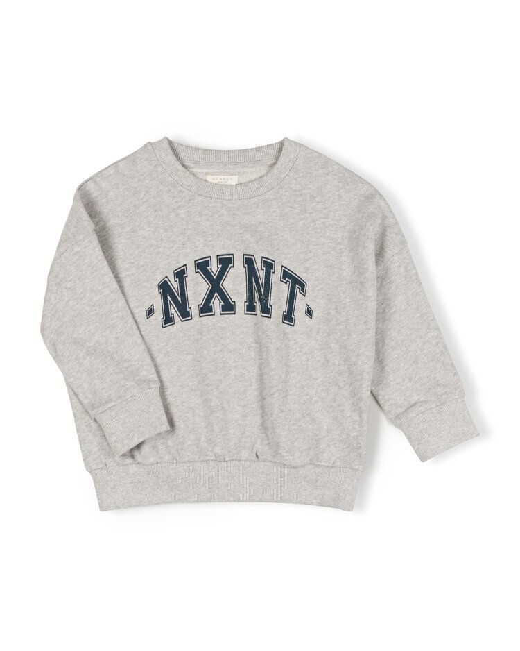 Nixnut Logo  Sweater - Grey