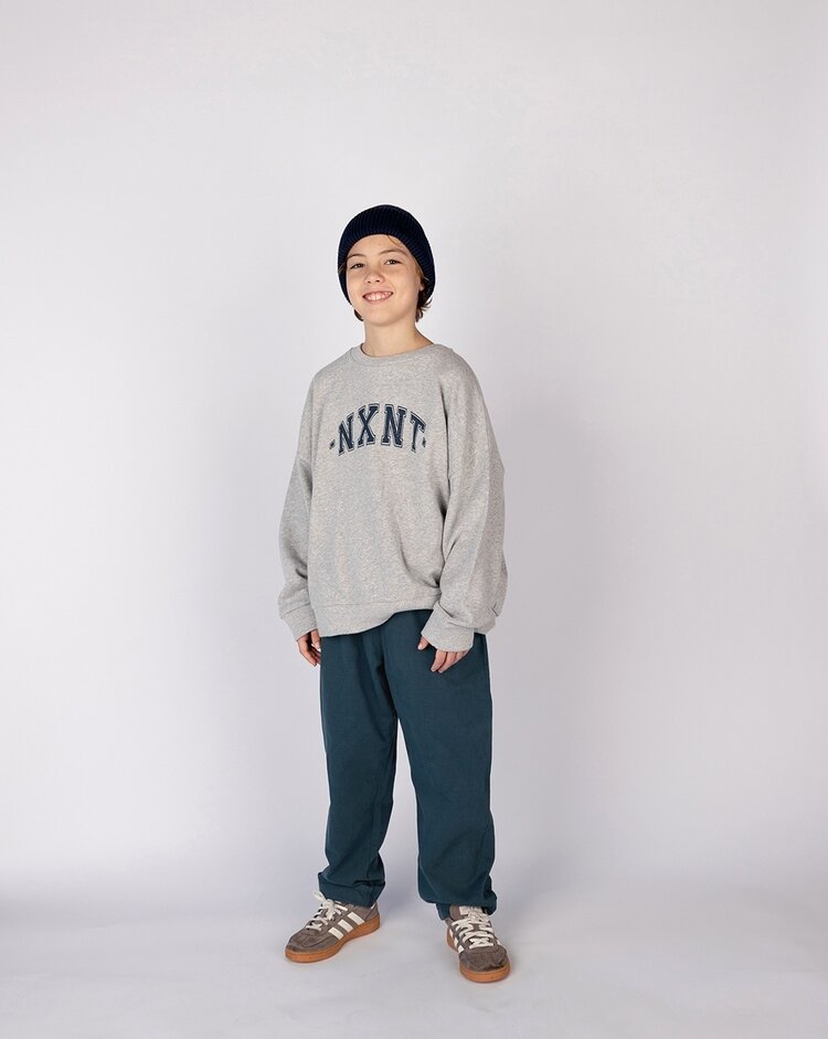 Nixnut Logo  Sweater - Grey