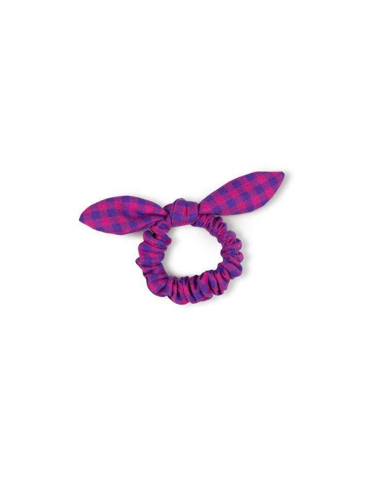 Nixnut Bow Scrunchie - Blueberry
