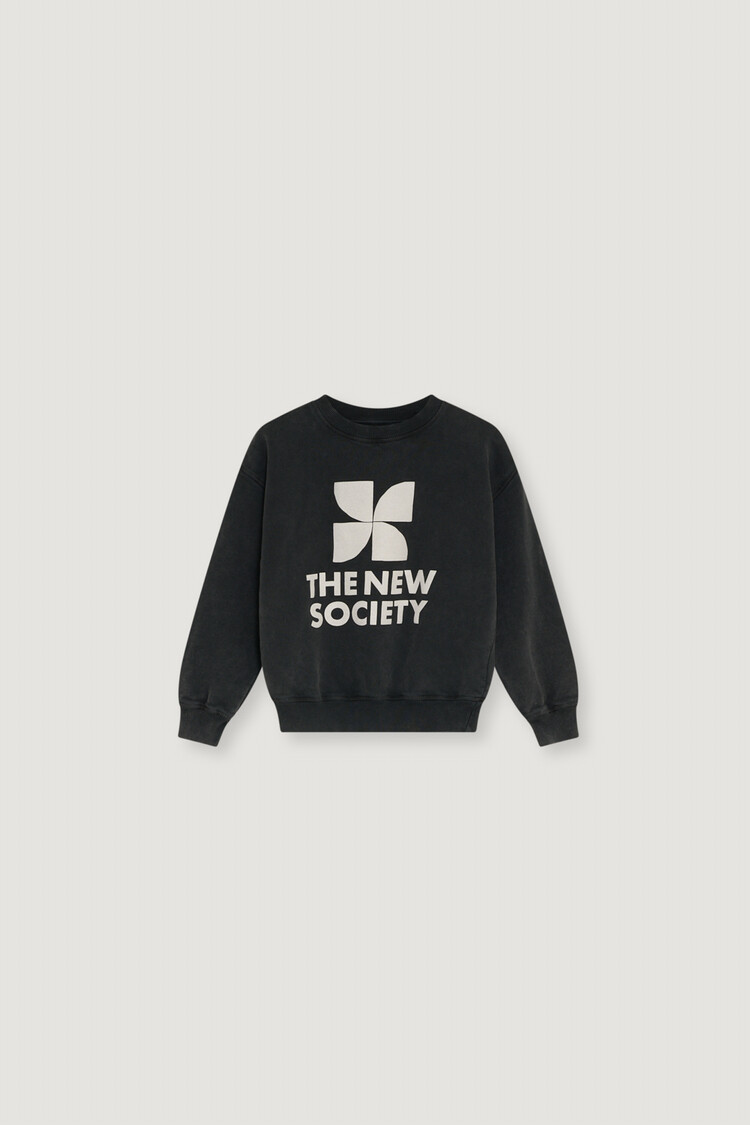 The New Society TNS Logo Sweatshirt Forged Iron