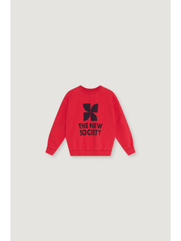The New Society TNS Logo Sweatshirt Chinese Red