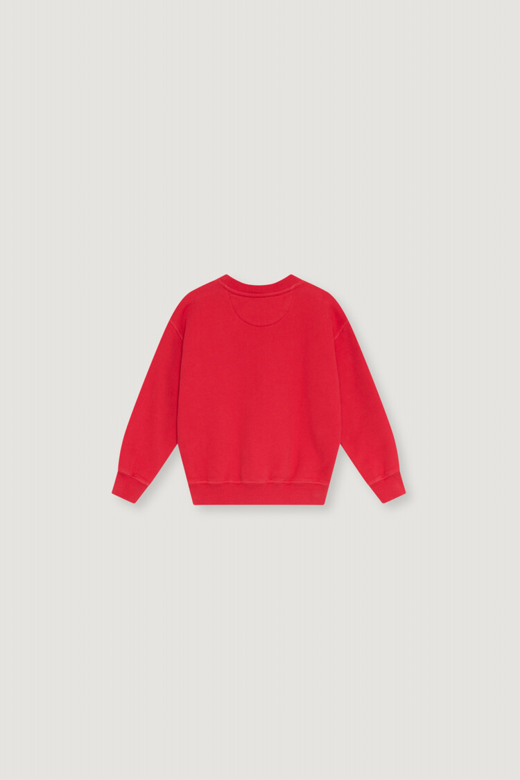 The New Society TNS Logo Sweatshirt Chinese Red