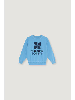 The New Society TNS Logo Sweatshirt Cyaneus