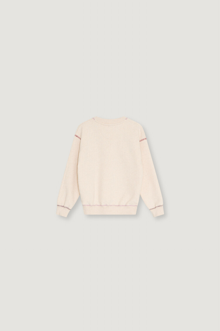 The New Society TNS Logo Sweatshirt Whisper Multicolor
