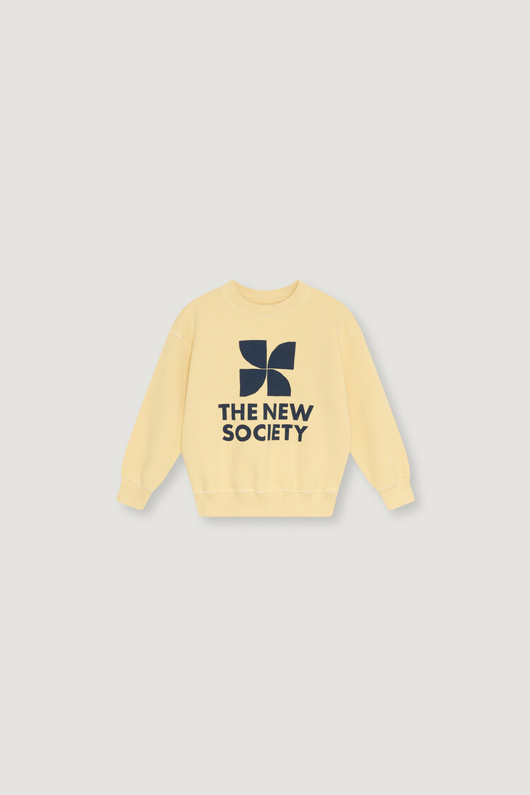 The New Society TNS Logo Sweatshirt Sunlight