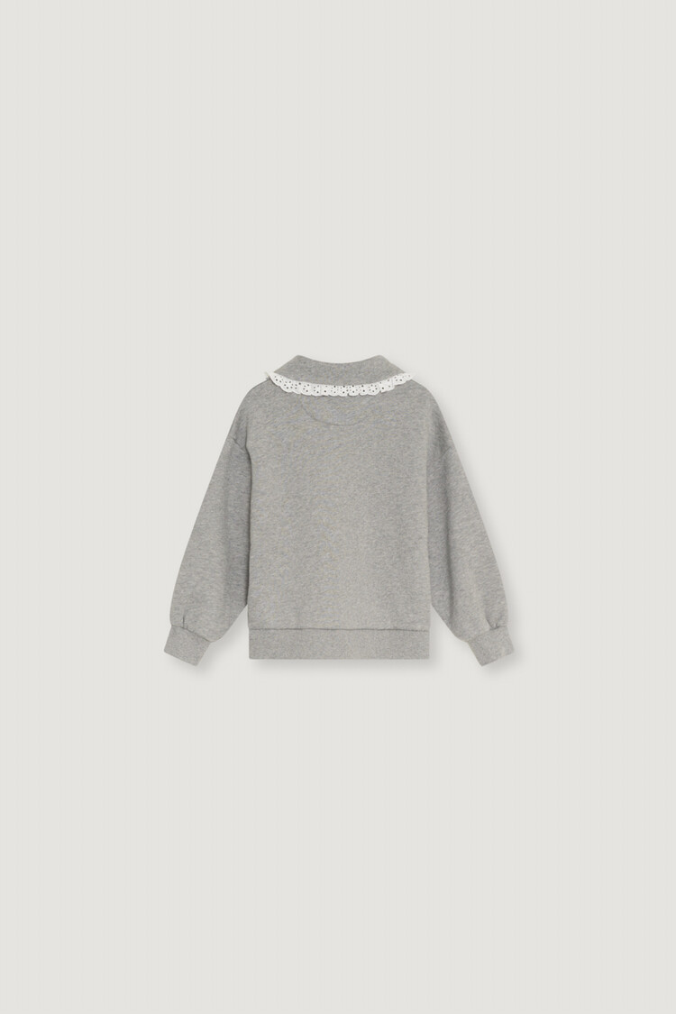 The New Society Ash Polo - Grey