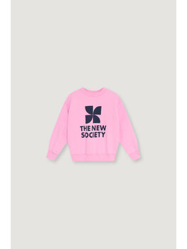 The New Society TNS Logo Sweatshirt Lilac Chiffon