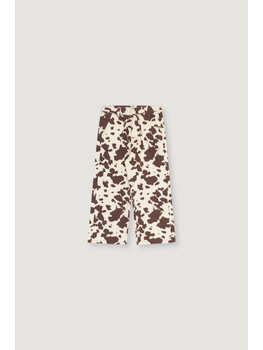 The New Society Dakota Trouser Cow Print