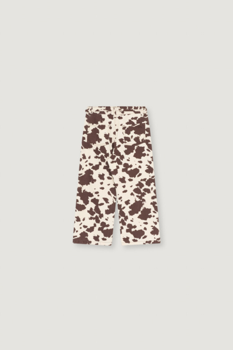 The New Society Dakota Trouser Cow Print