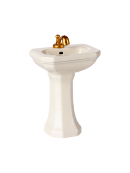 Maileg 11-5134-00 Bathroom sink, Mouse - Off white