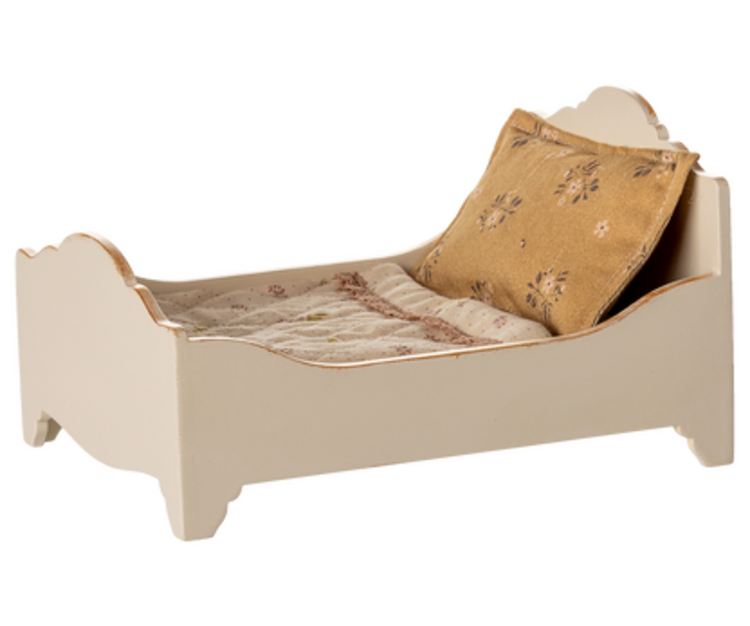 Maileg 11-5004-00 Bed, Mouse - Off white