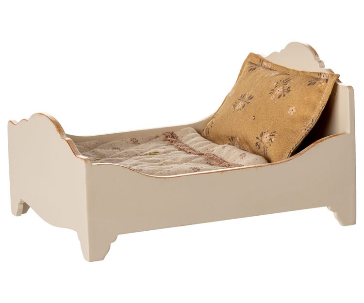 Maileg 11-5004-00 Bed, Mouse - Off white