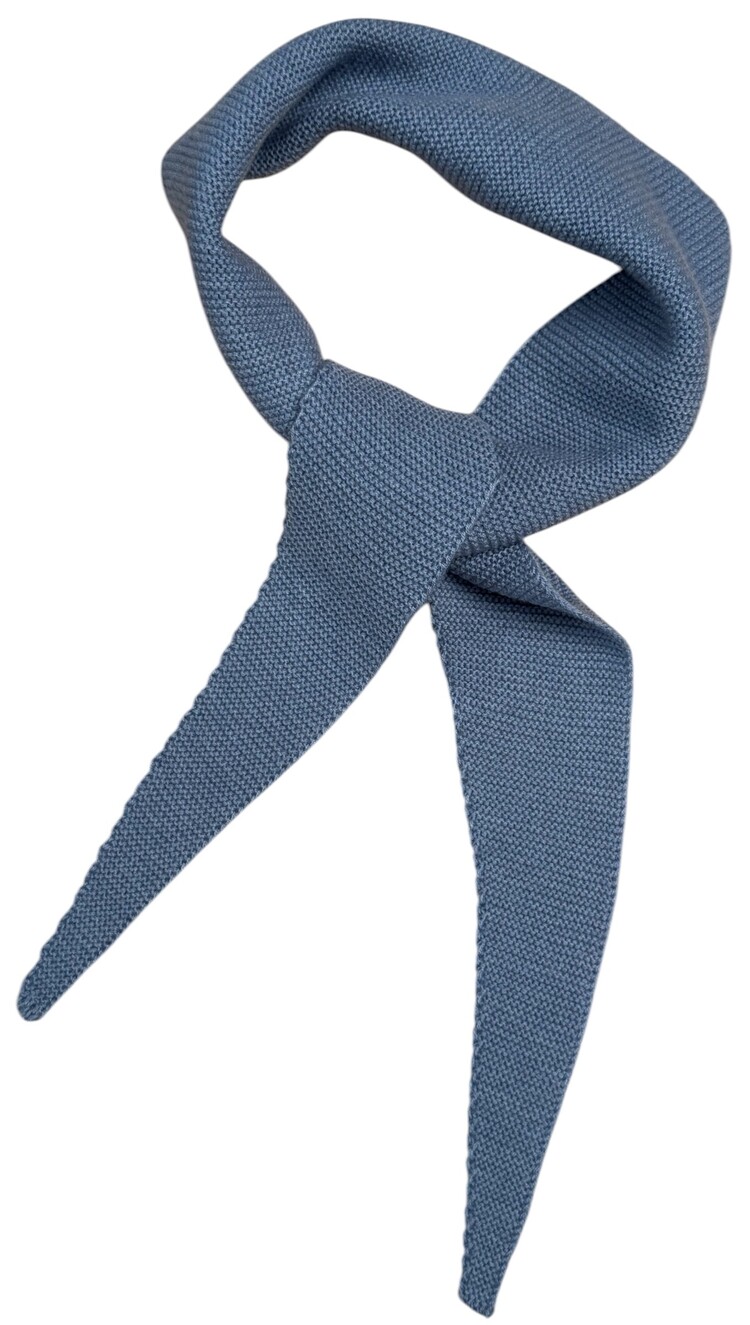 ByBjor ByBjor - Mini Wool Scarf - Dusty Blue