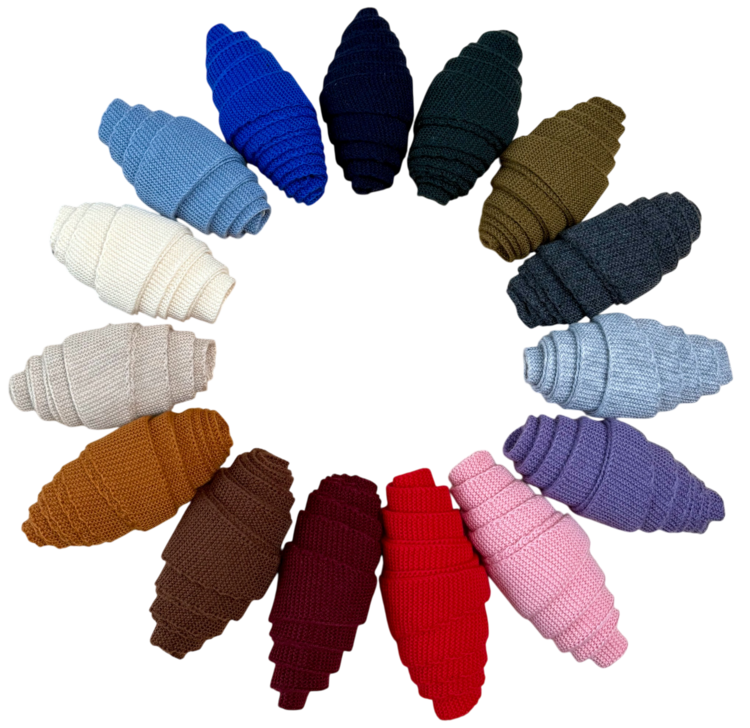 ByBjor ByBjor - Mini Wool Scarf - Dusty Blue