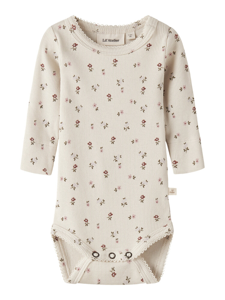 Lil atelier NBFGAGO LS SLIM BODY LIL - Floral