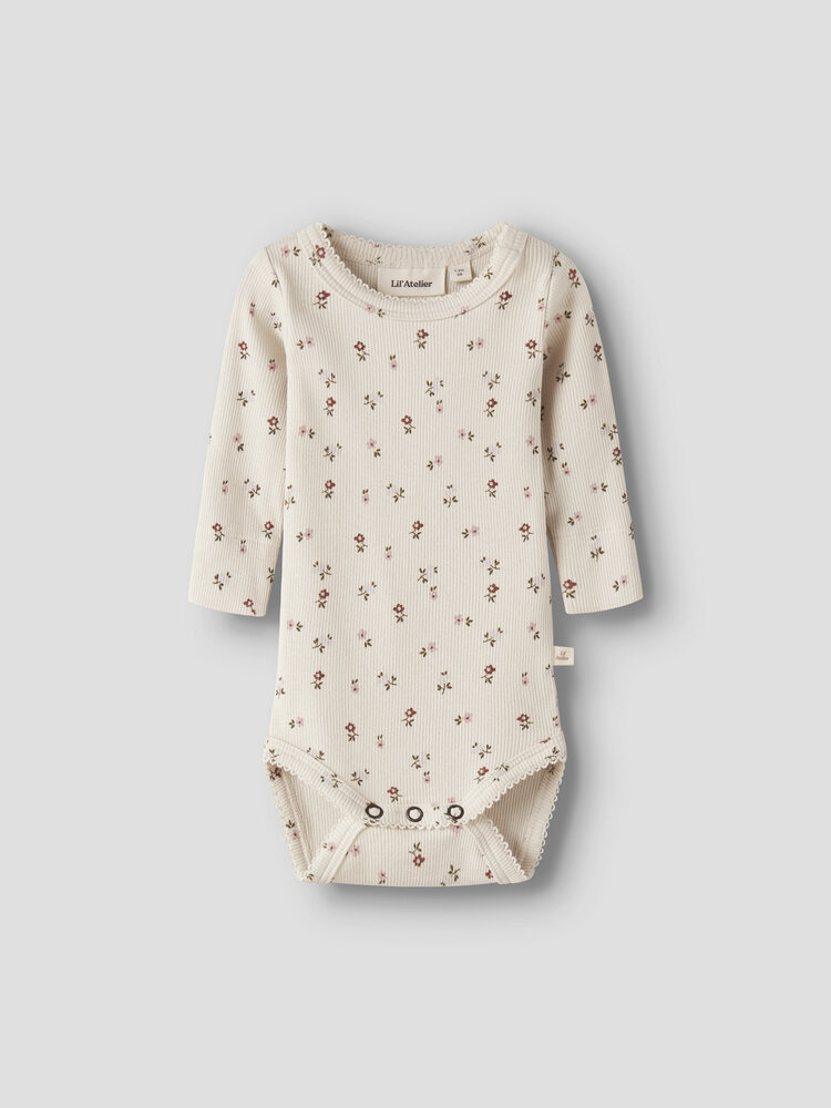 Lil atelier NBFGAGO LS SLIM BODY LIL - Floral