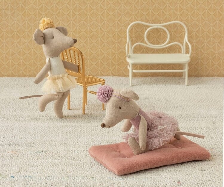 Maileg 17-6108-00 Ballerina mouse, Little sister - Heather