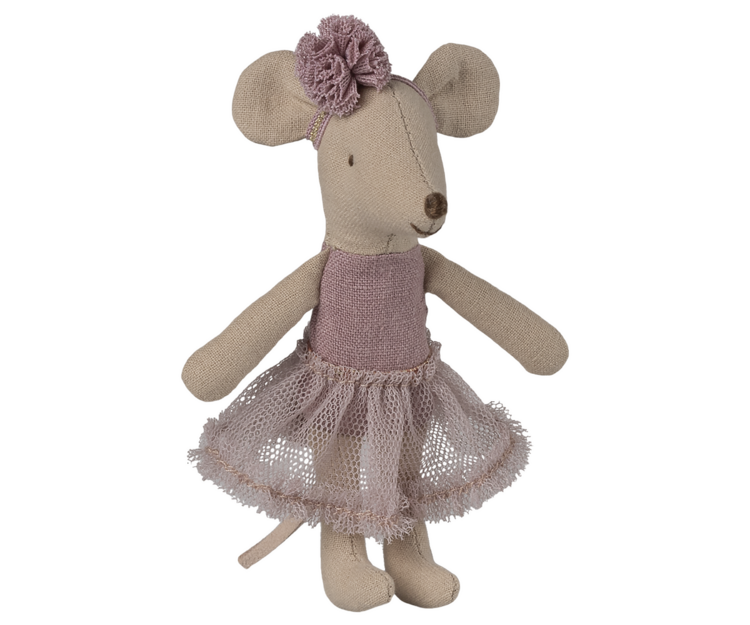 Maileg 17-6108-00 Ballerina mouse, Little sister - Heather