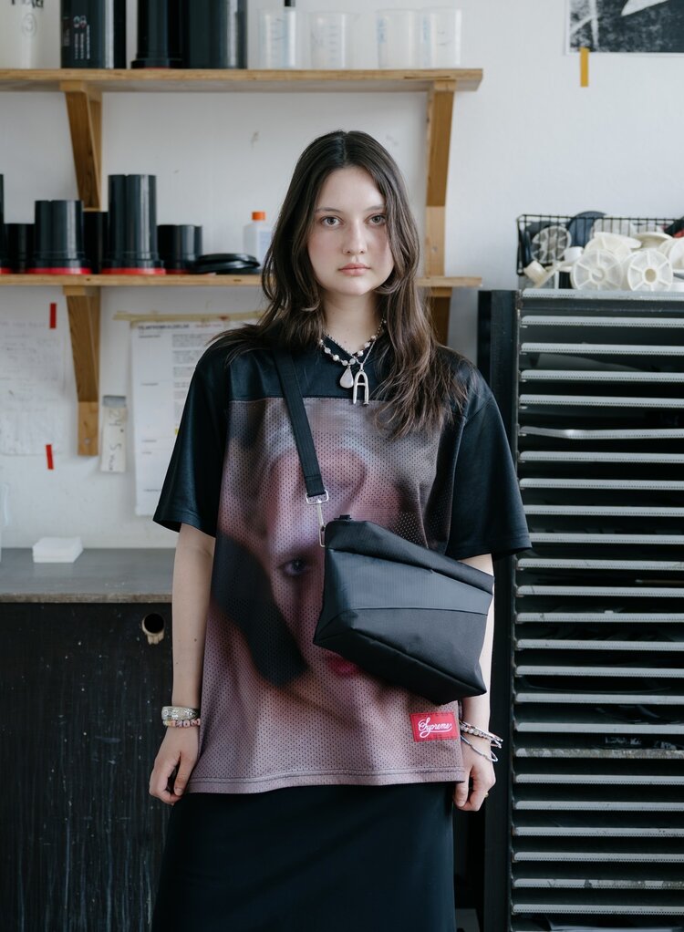 Susan Bijl The New Bum Bag Black & Black Medium