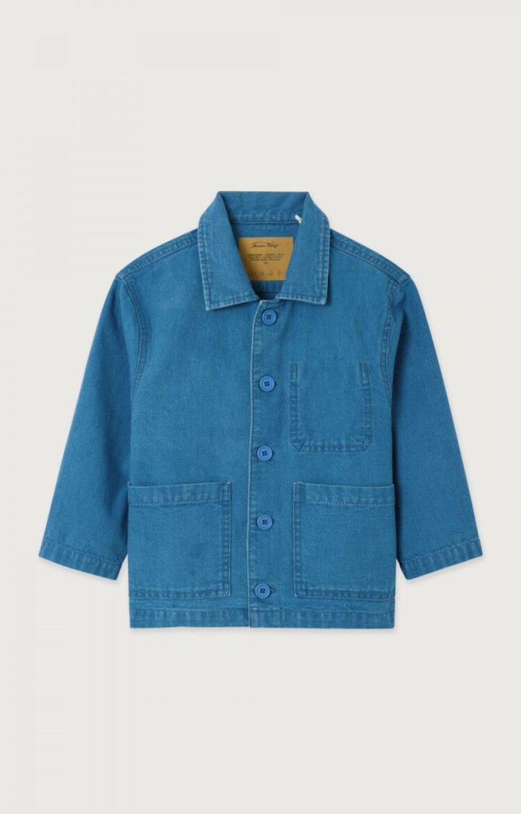 American Vintage COMOW BLOUSE - Stone Blue