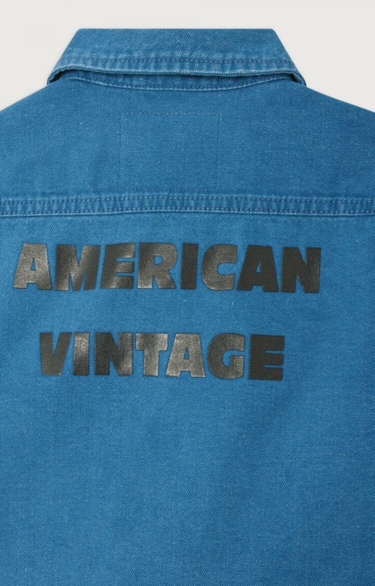 American Vintage COMOW BLOUSE - Stone Blue