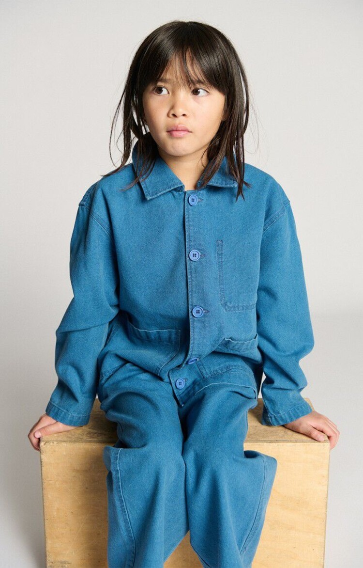 American Vintage COMOW BLOUSE - Stone Blue