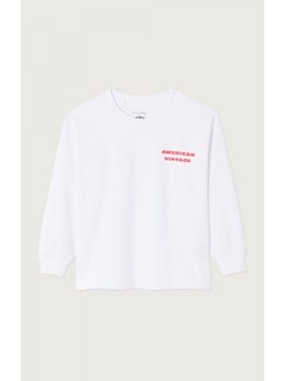 American Vintage KID TEE- Fizvalley - Blanc