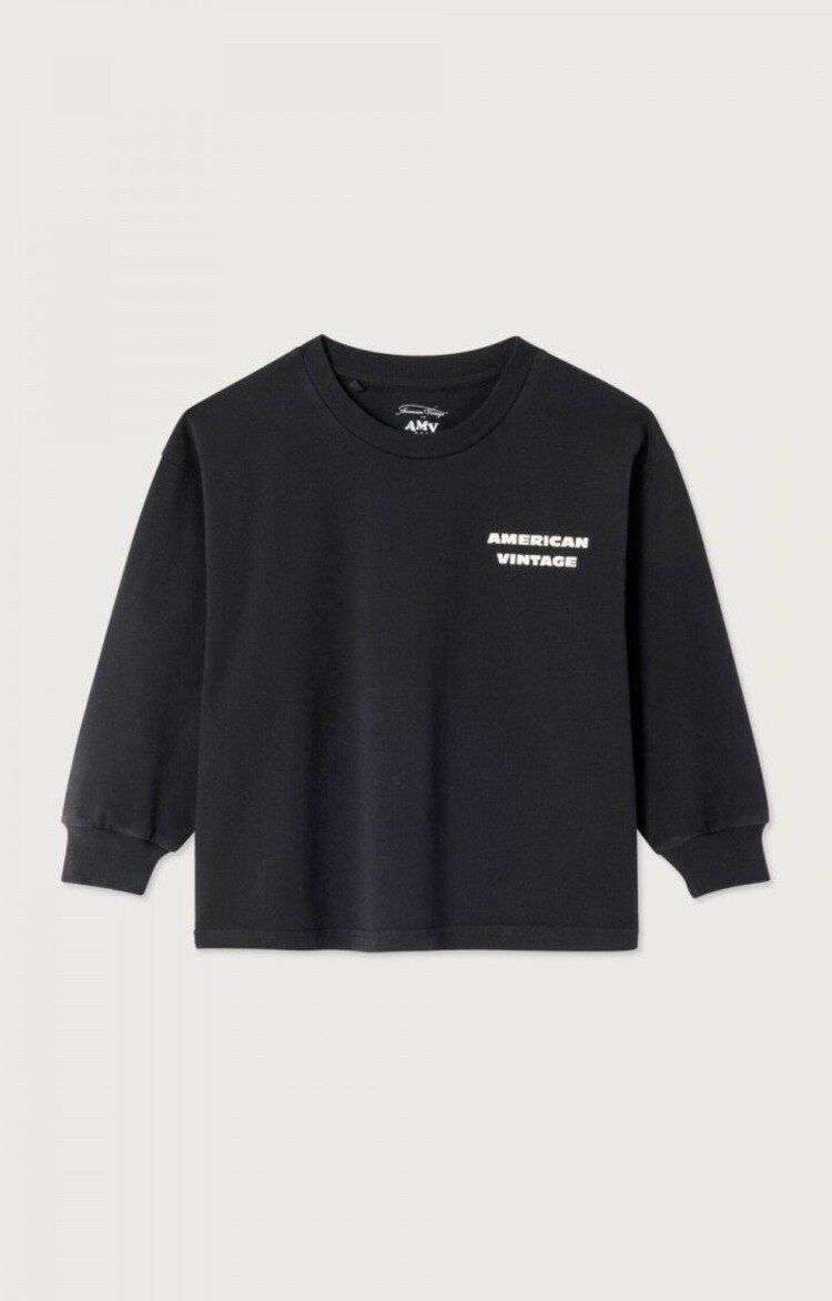 American Vintage KID TEE- Fizvalley - Noir