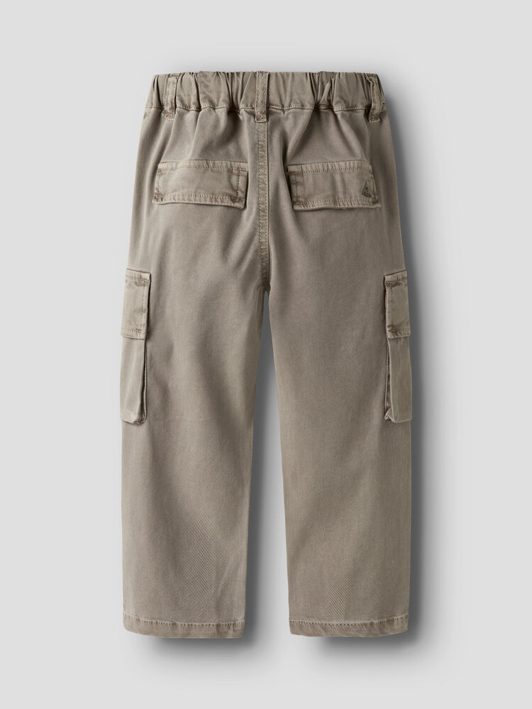 Name it NMMBEN TAP CARGO TWI PANT- Chinchilla