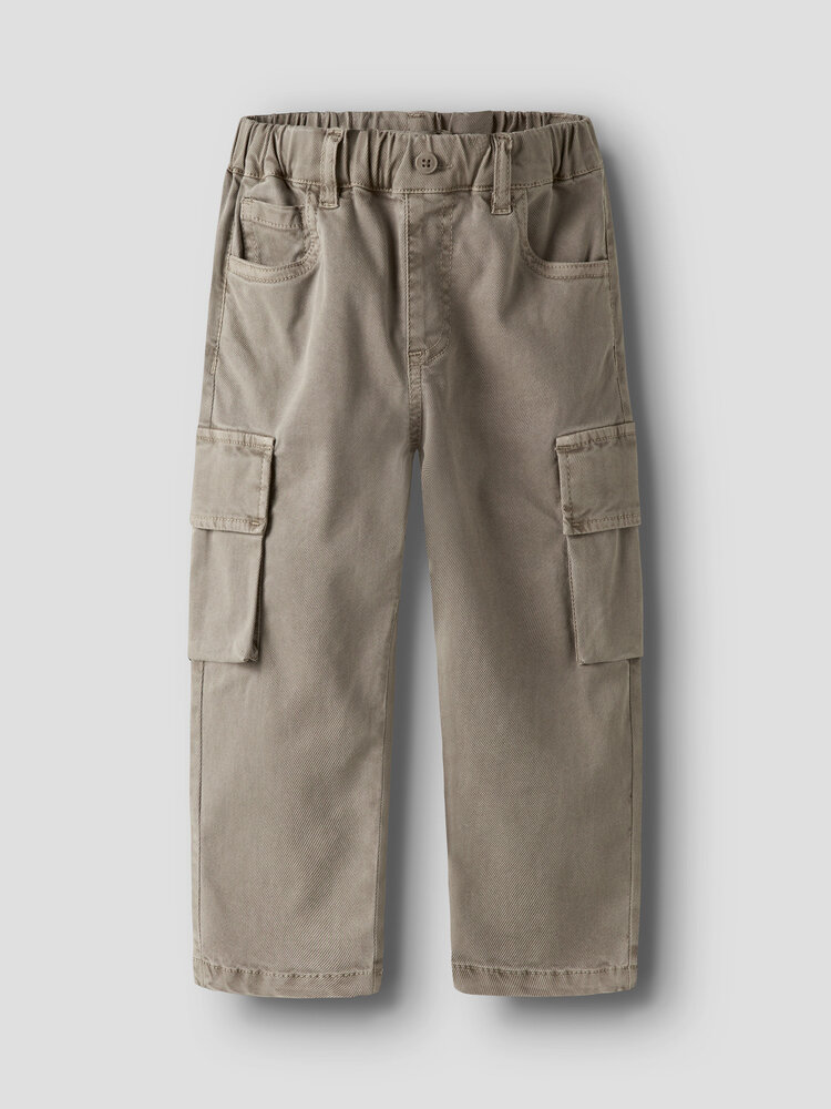 Name it NMMBEN TAP CARGO TWI PANT- Chinchilla