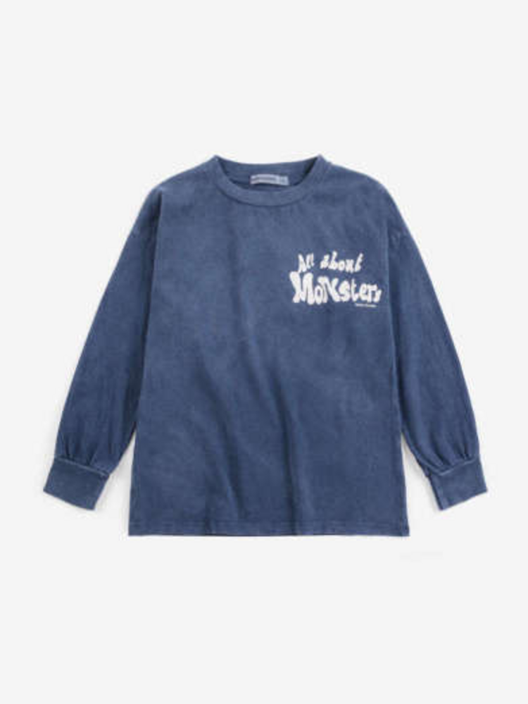 Bobo Choses All About Monsters T-shirt- Blue