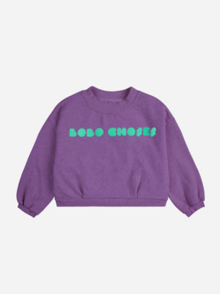 Bobo Choses Bobo Choses Bolder cropped sweatshirt