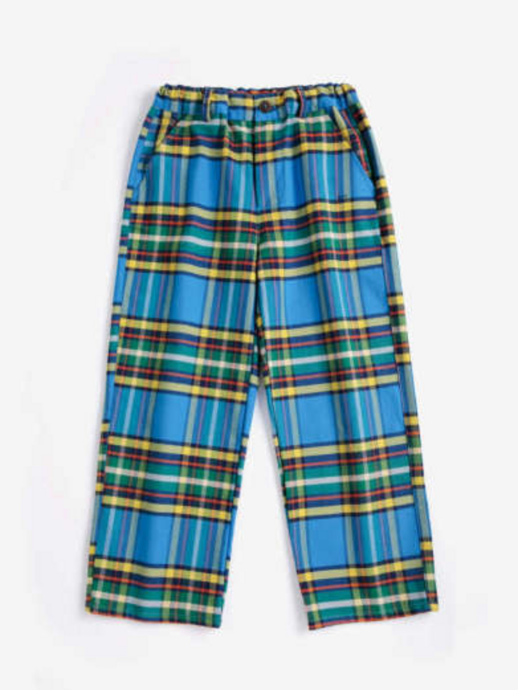 Bobo Choses Tartan all over woven pants