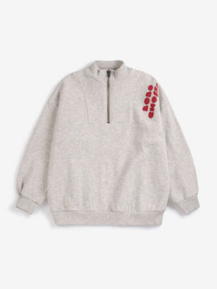 Bobo Choses Bobo Choses Bolder half zipped sweatshirt