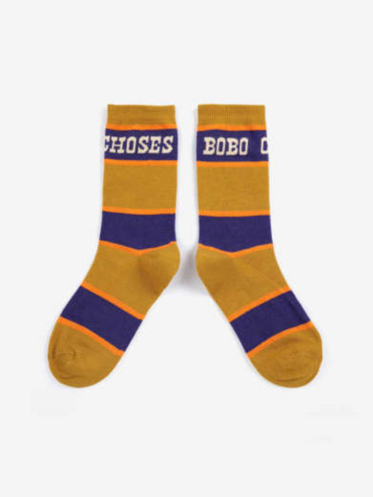 Bobo Choses Bobo Choses Pop stripes long socks