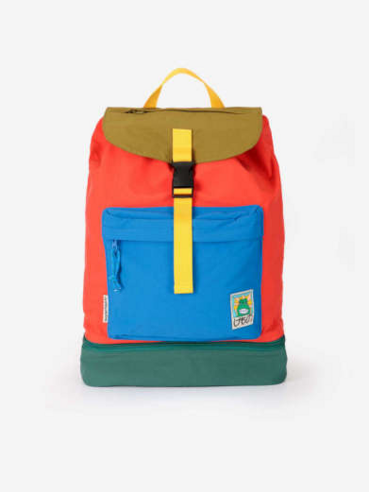 Bobo Choses Beast Tag color block backpack