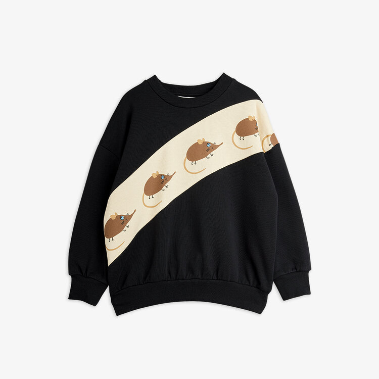 Mini Rodini Elephant shrew panel sweatshirt