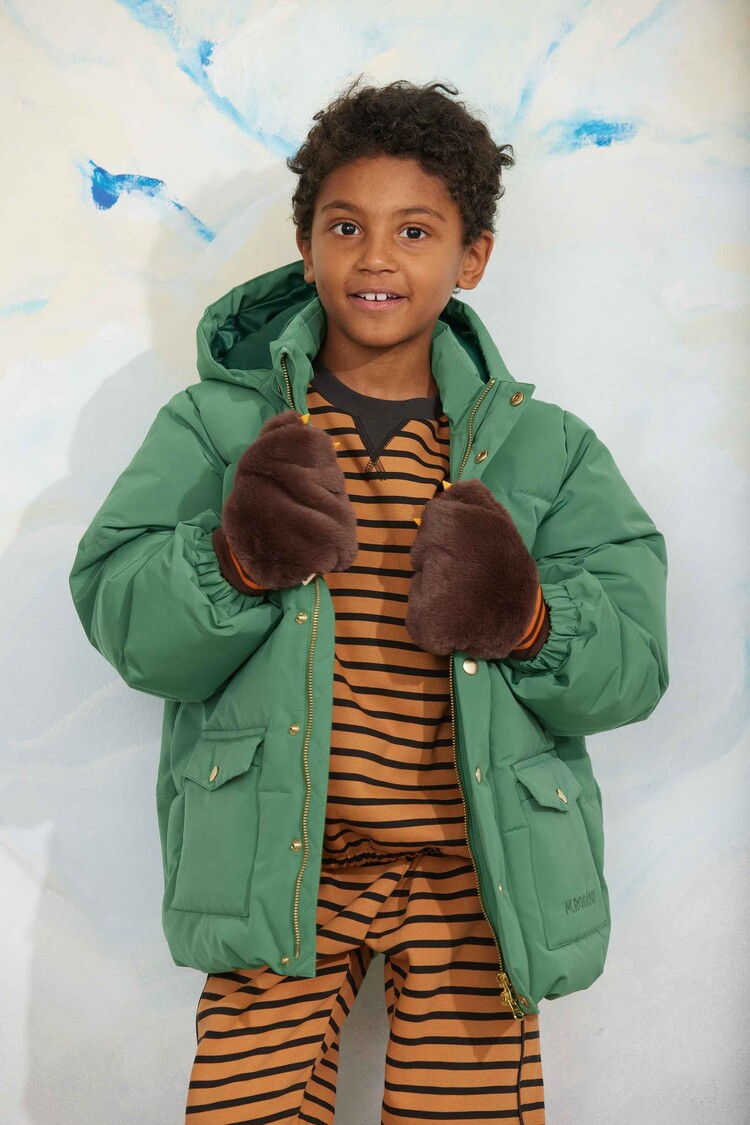Mini Rodini Solid heavy puffer