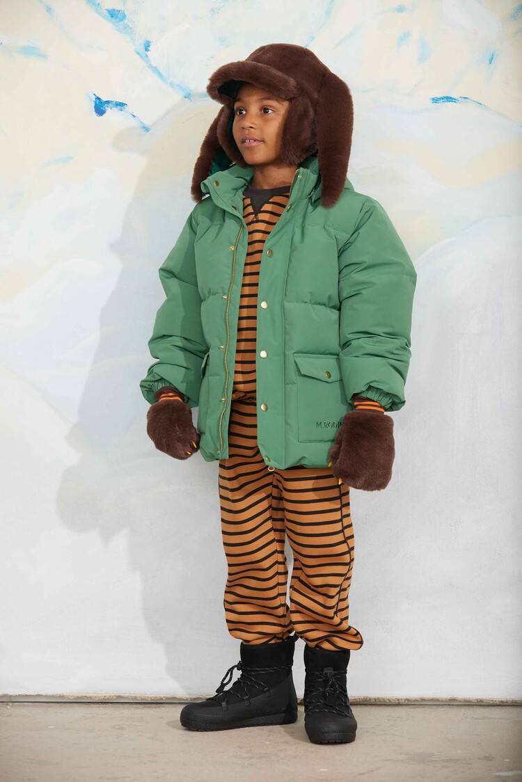Mini Rodini Solid heavy puffer