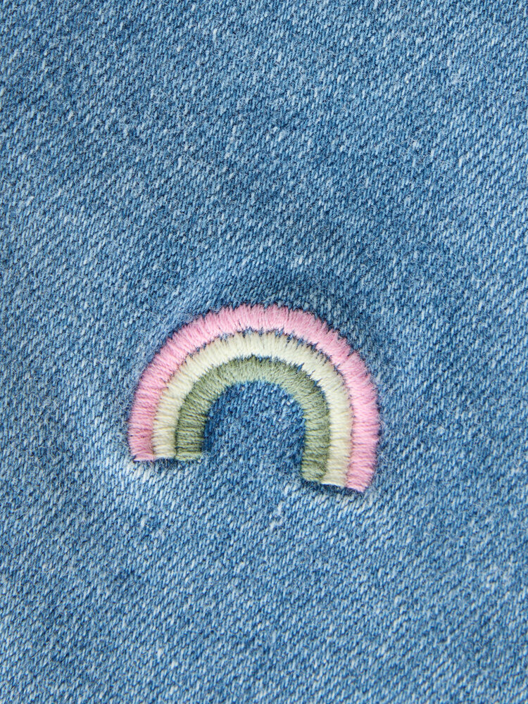 Name it NMFBELLA MOM EMB JEANS - Rainbow