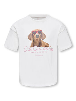 Only KOGBILLY SS RELAX PRINT TEE - Cloud