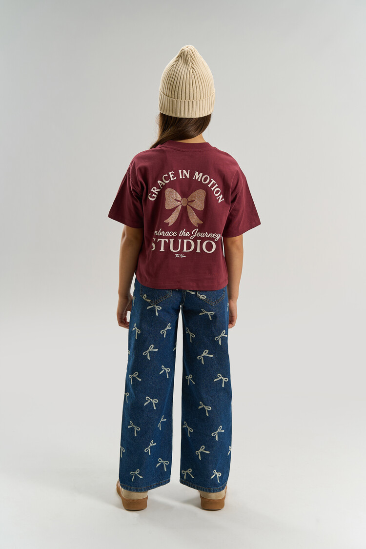 THE NEW TNVioletta Tee - Burgundy