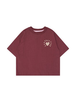 THE NEW TNVioletta Tee - Burgundy