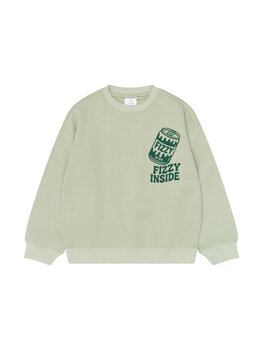 THE NEW TNValentino OS Sweatshirt - Mineral Gray