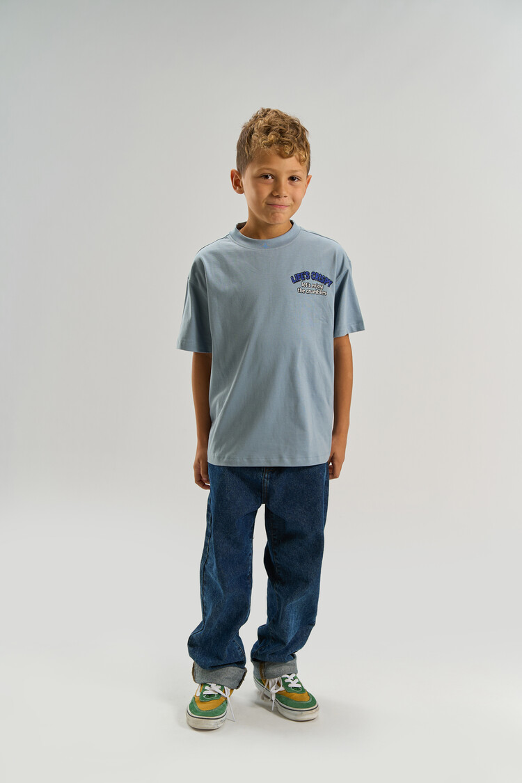 THE NEW TNVilmar OS S_S Tee - Ashley Blue