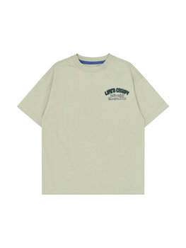 THE NEW TNVilmar OS S_S Tee - Mineral Gray