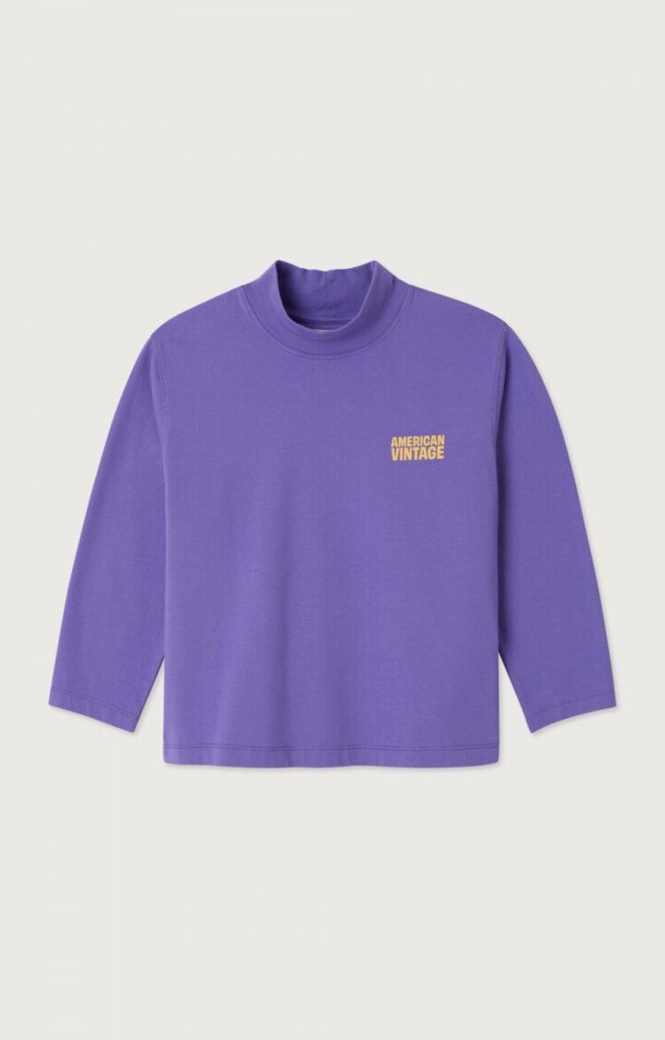 American Vintage GIXY - Longsleeve Purple