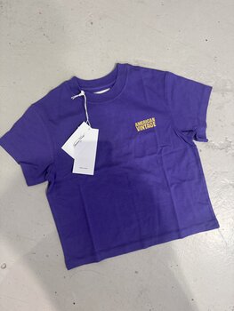 American Vintage GIXY - Tshirt Purple