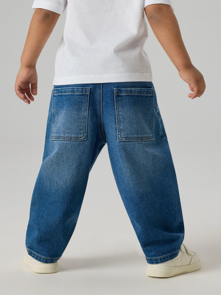 Name it NMMBEN BARREL JEANS  - Medium Blue
